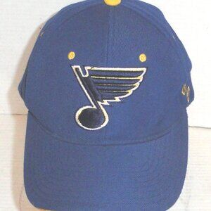 VTG Authentic Zephyr NHL St. Louis Blues Unisex Hook & Loop Adjustable Hat READ